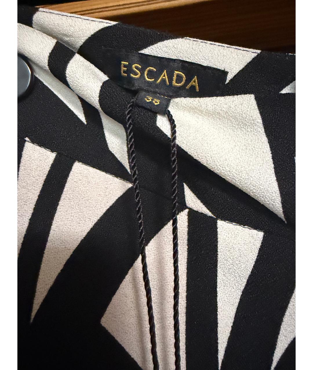ESCADA Мульти вискозные прямые брюки, фото 3