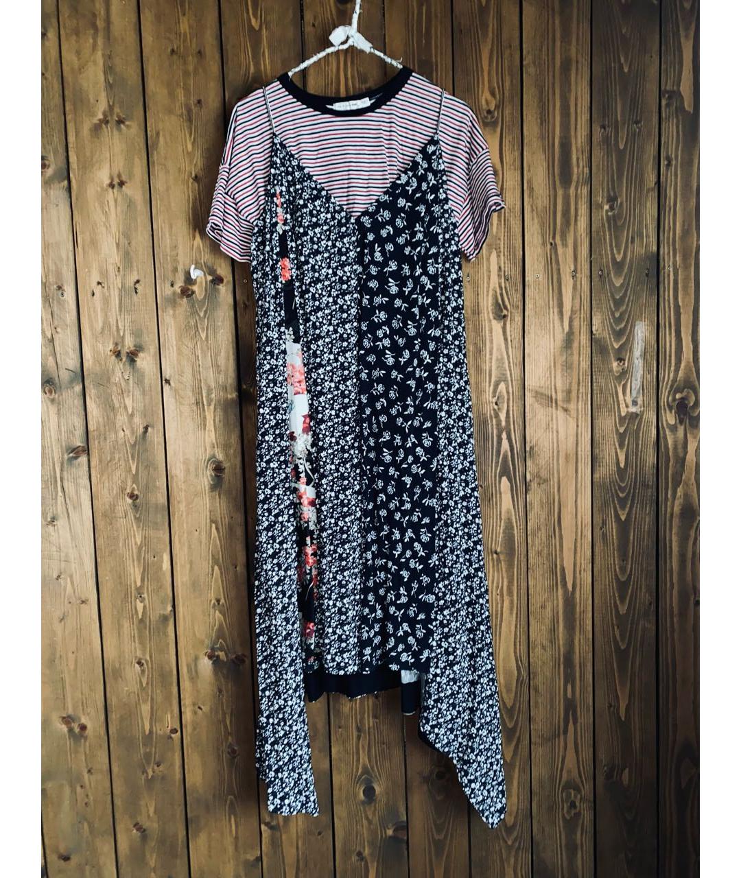 RAG & BONE Мульти вискозное повседневное платье, фото 6