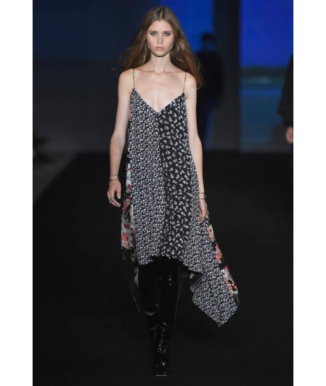 RAG & BONE Мульти вискозное повседневное платье, фото 7