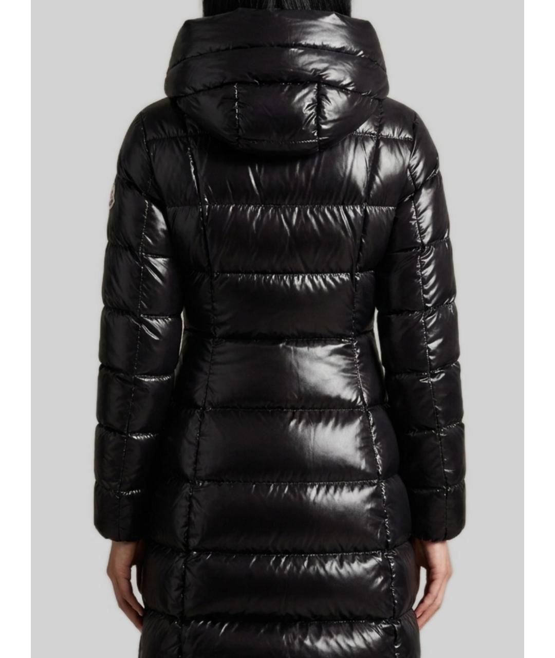 MONCLER Черная полиамидовая куртка, фото 2