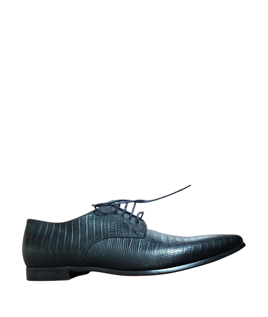 PAUL SMITH Черные кожаные туфли, фото 1