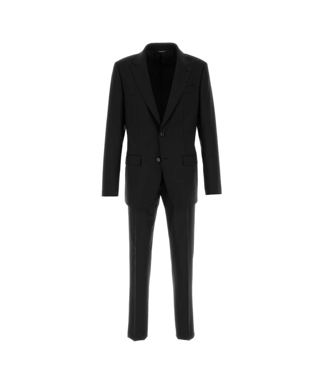 DOLCE&GABBANA Черный классический костюм, фото 1