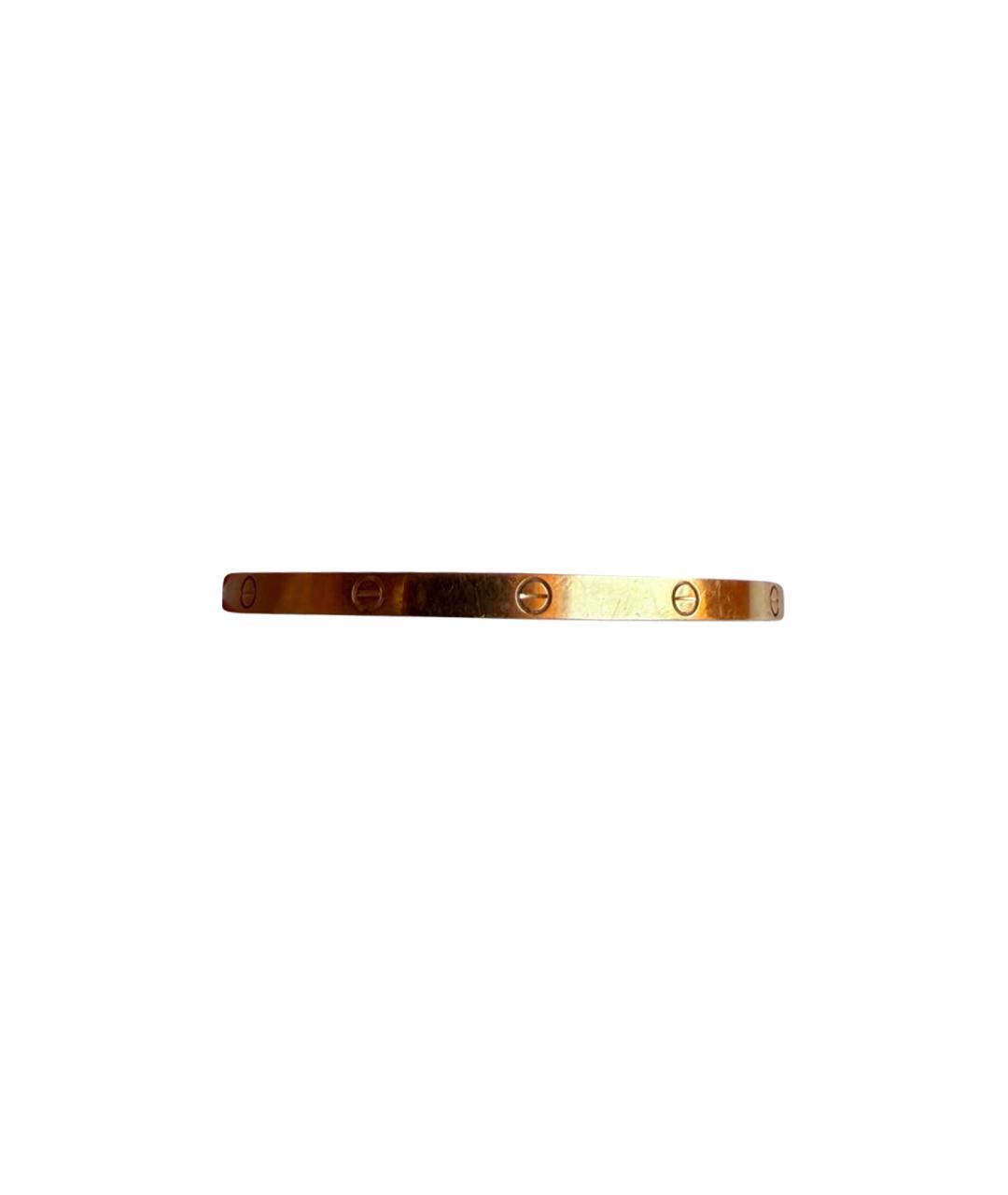 CARTIER Золотой браслет из желтого золота, фото 1