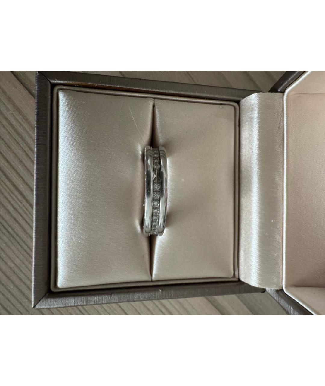 BVLGARI Серебряное кольцо из белого золота, фото 5