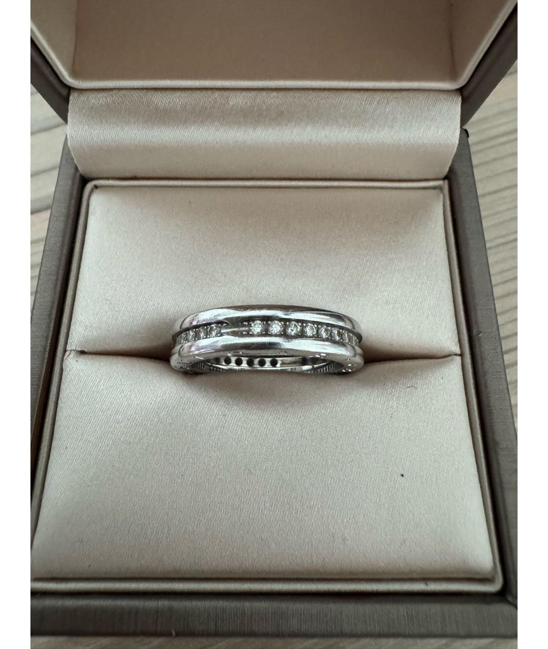 BVLGARI Серебряное кольцо из белого золота, фото 2