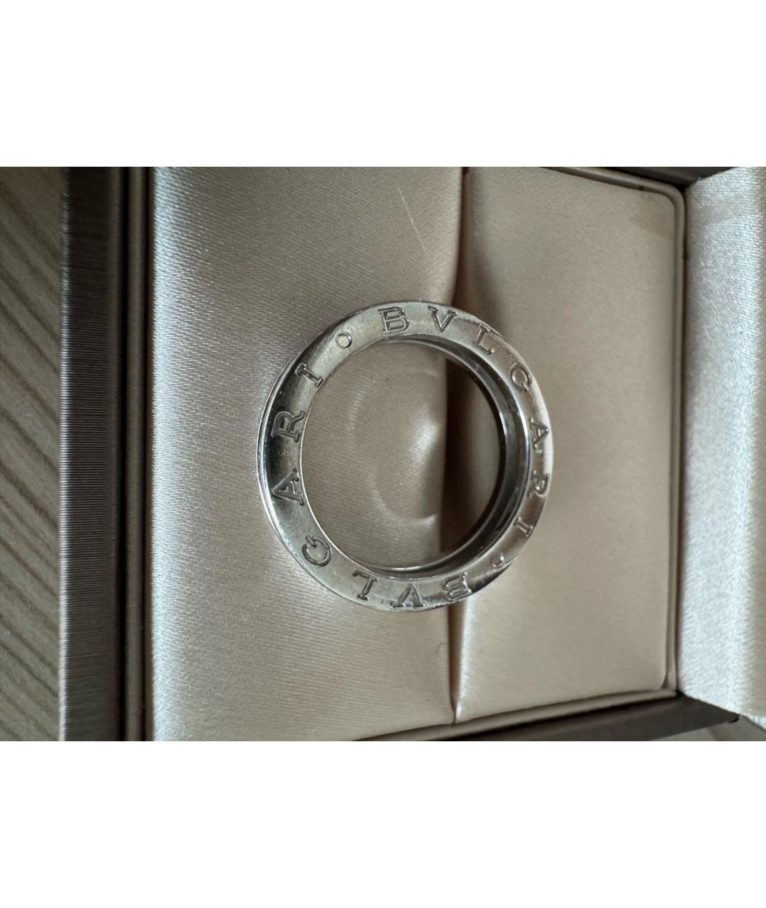 BVLGARI Серебряное кольцо из белого золота, фото 4