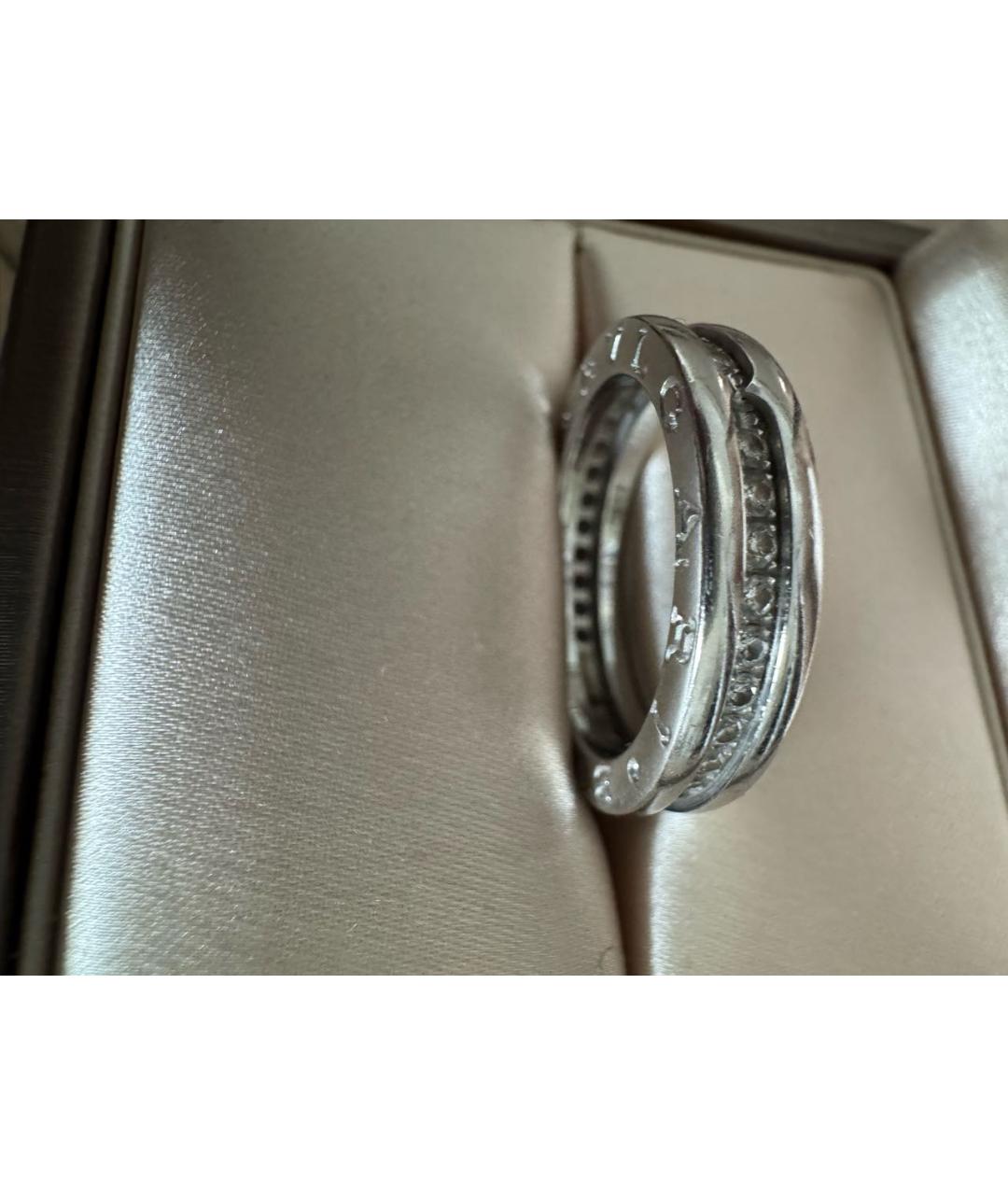BVLGARI Серебряное кольцо из белого золота, фото 3