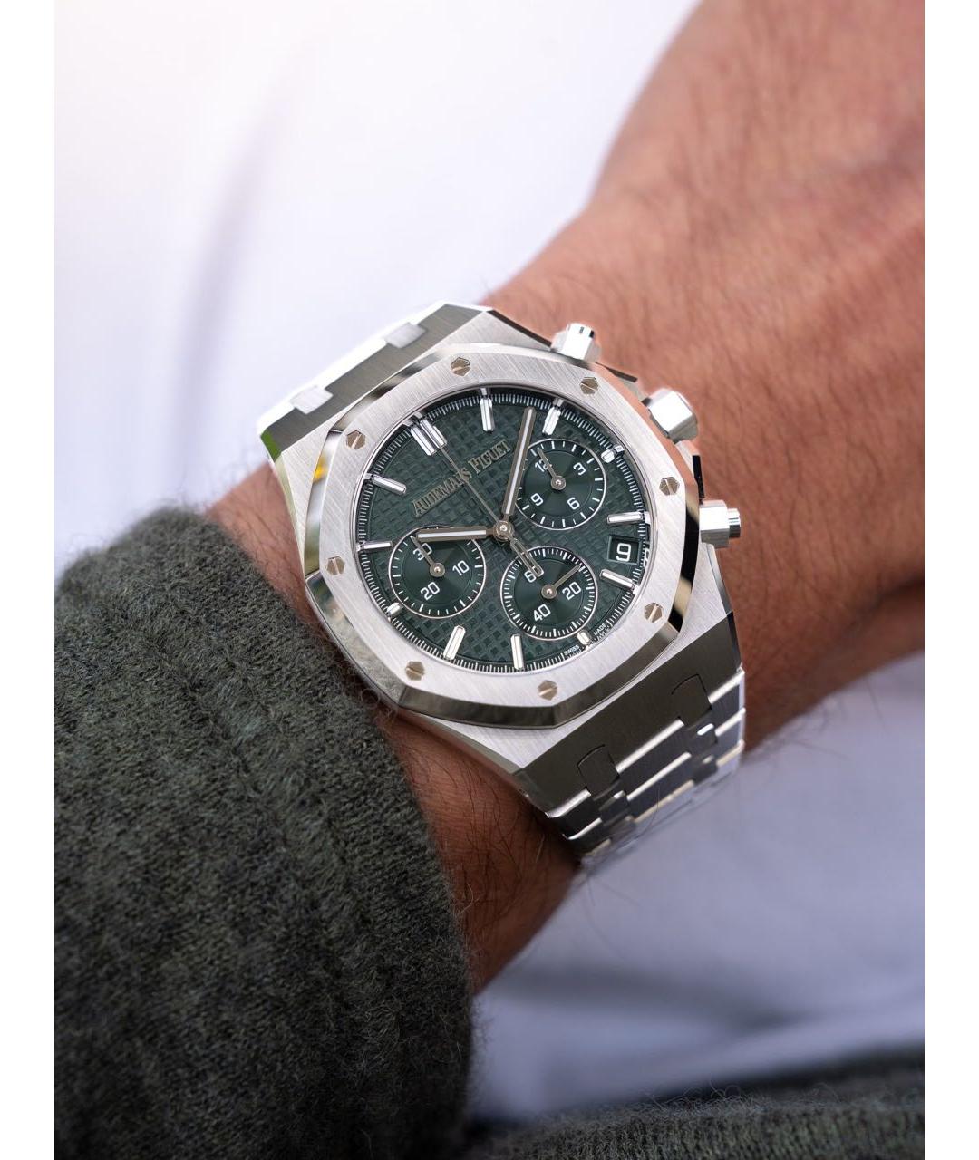 Audemars Piguet Зеленые часы, фото 2