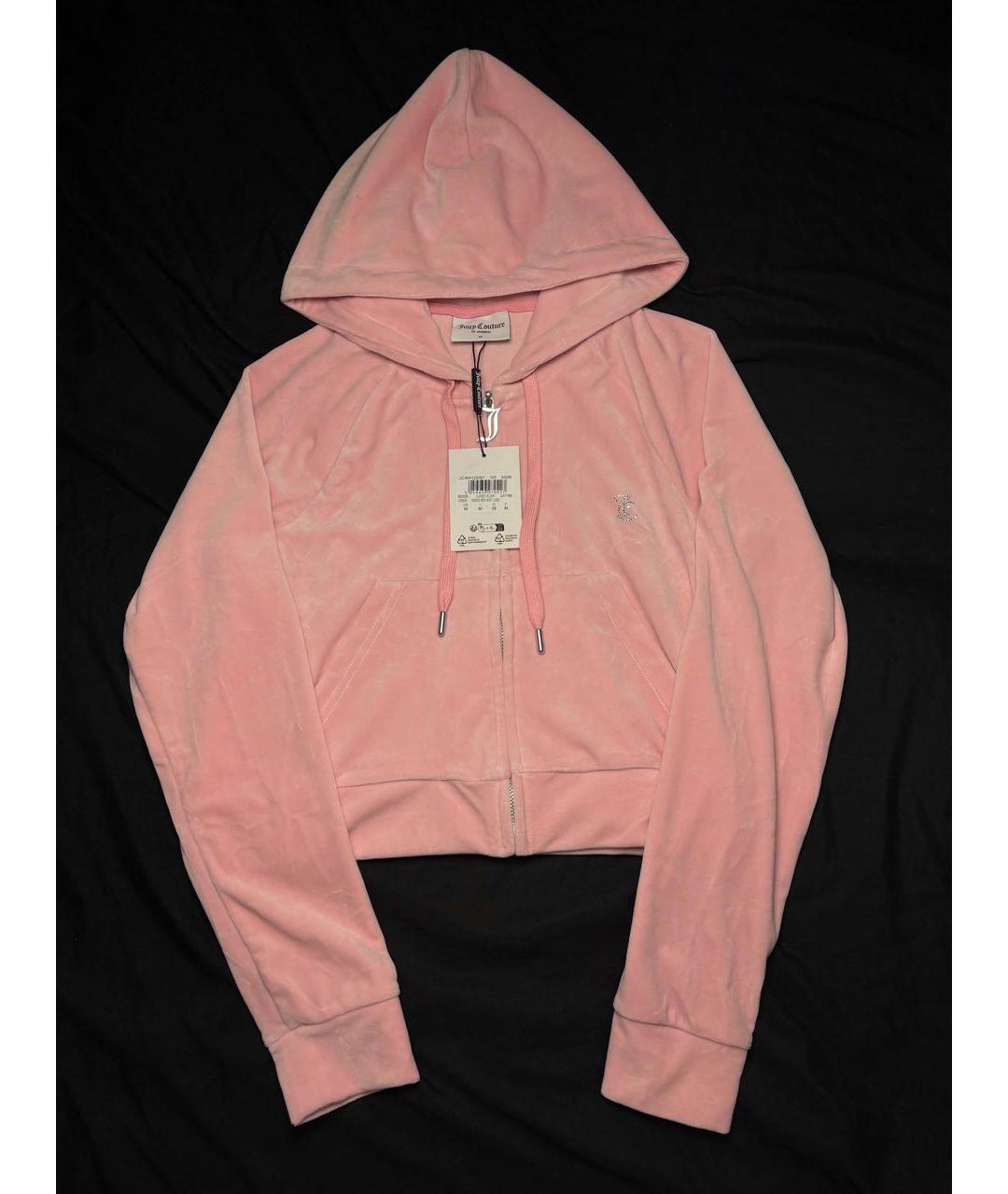JUICY COUTURE Розовый полиэстеровый костюм с брюками, фото 8