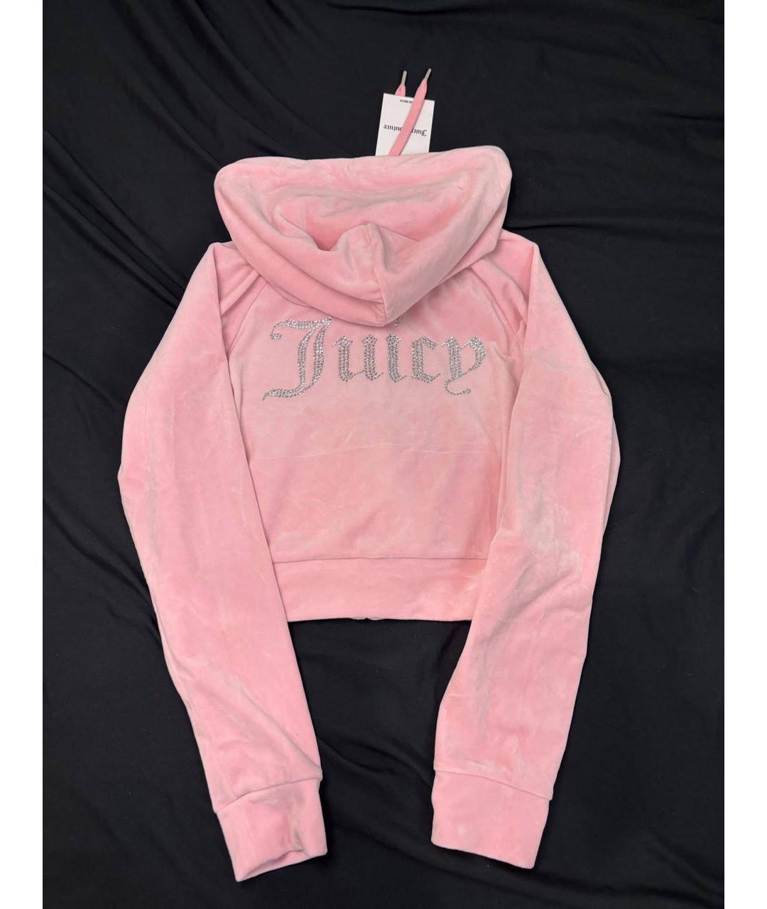 JUICY COUTURE Розовый полиэстеровый костюм с брюками, фото 3