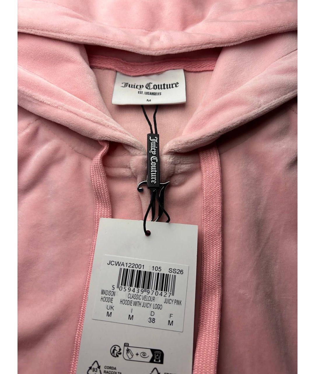 JUICY COUTURE Розовый полиэстеровый костюм с брюками, фото 6