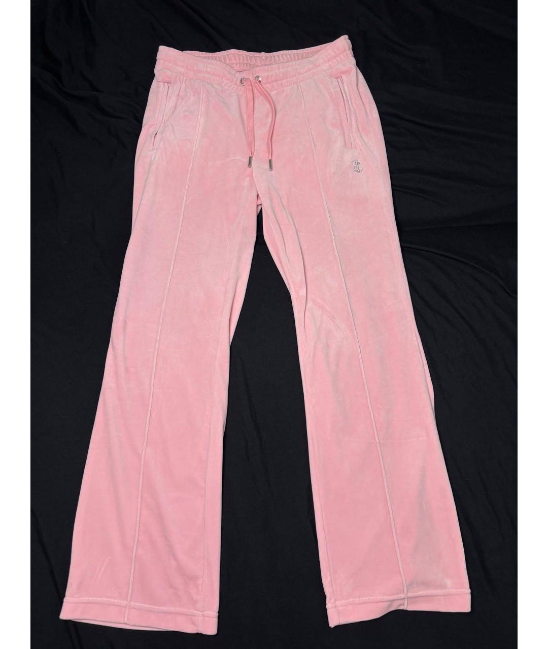 JUICY COUTURE Розовый полиэстеровый костюм с брюками, фото 2