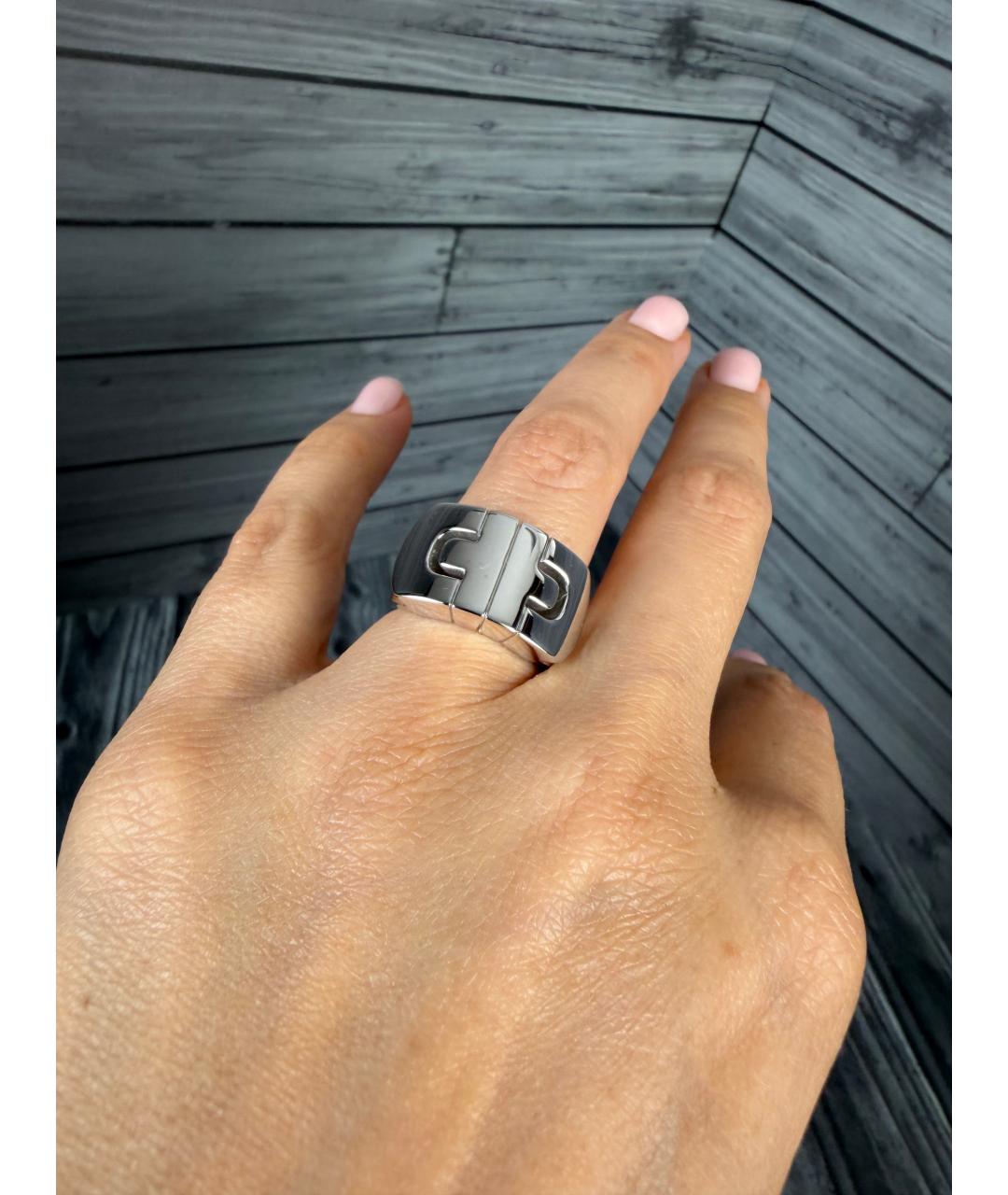 BVLGARI Кольцо из белого золота, фото 4