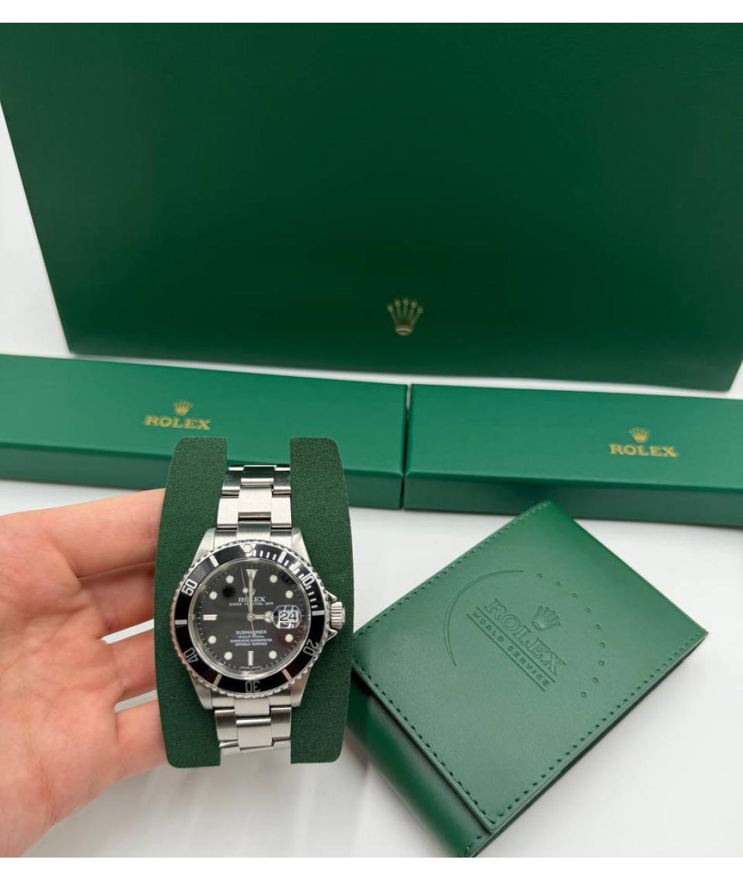 ROLEX Зеленый кардхолдер, фото 8