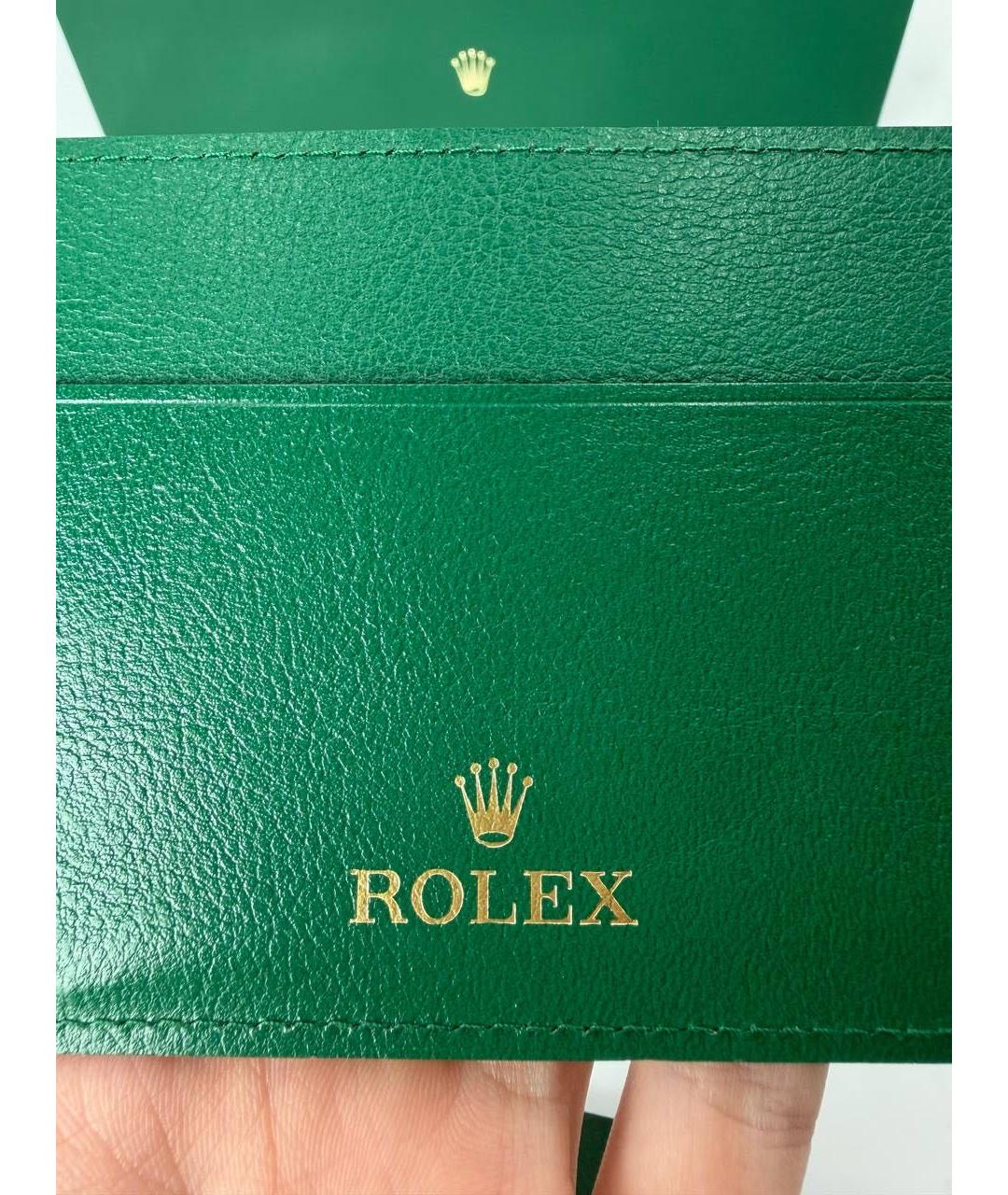 ROLEX Зеленый кардхолдер, фото 5