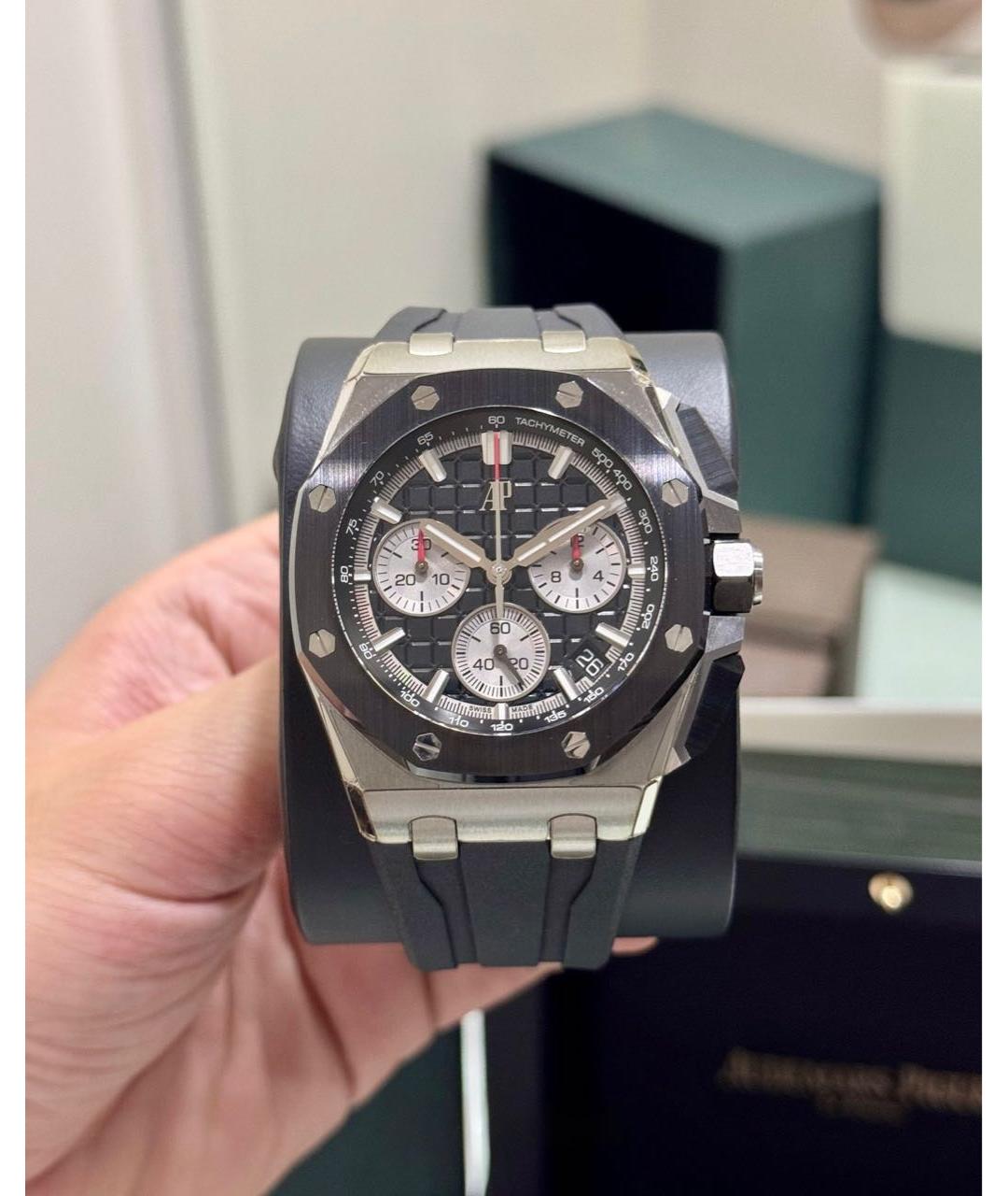 Audemars Piguet Черные часы, фото 2