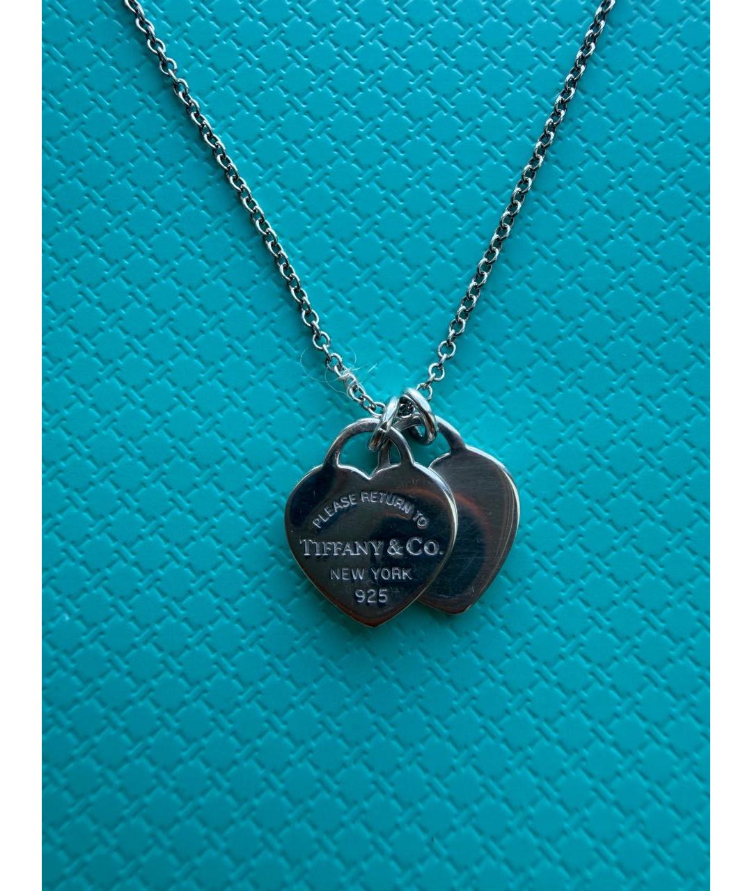 TIFFANY&CO Серебряное серебряное колье, фото 8