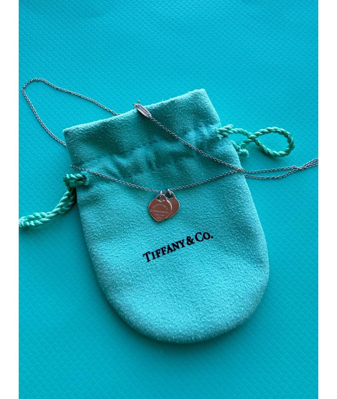 TIFFANY&CO Серебряное серебряное колье, фото 5