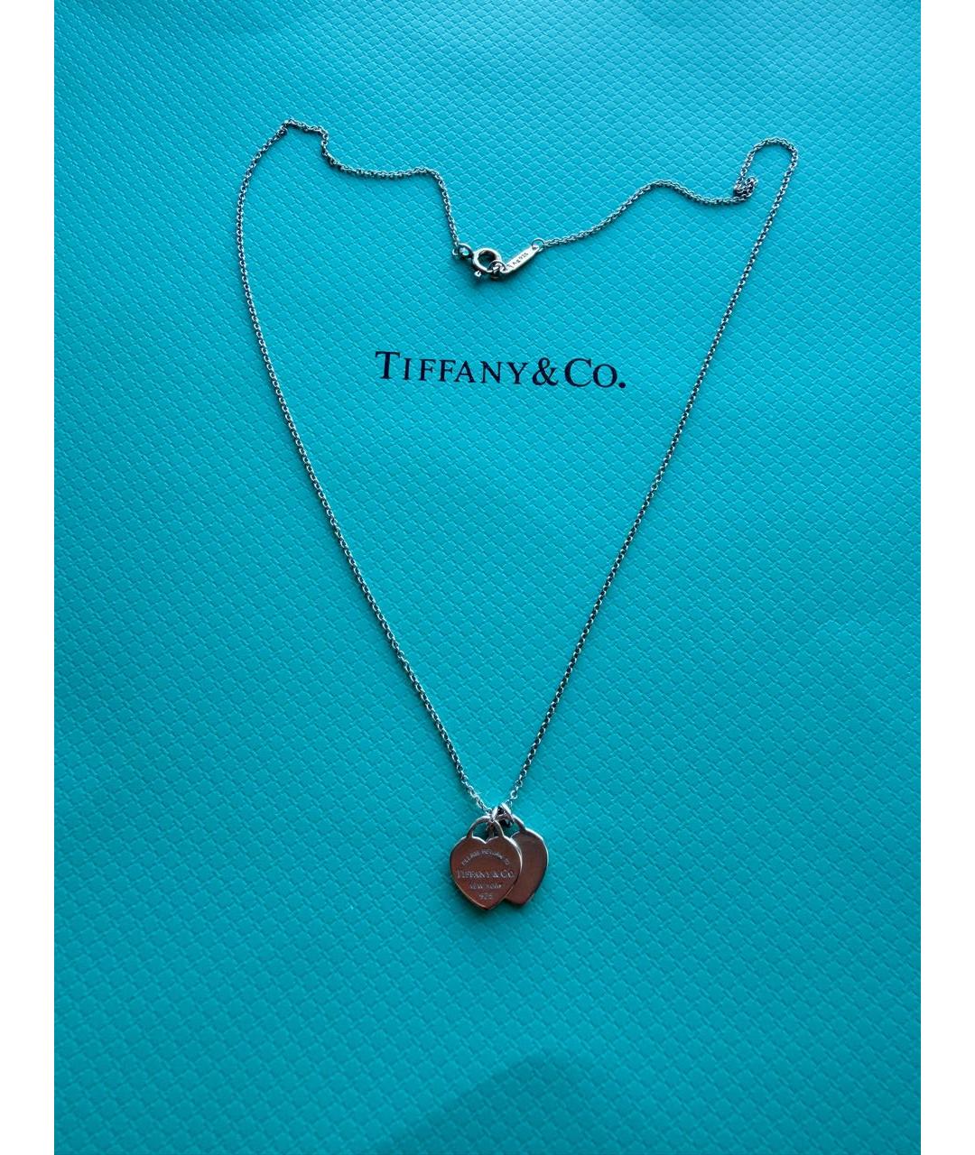 TIFFANY&CO Серебряное серебряное колье, фото 3
