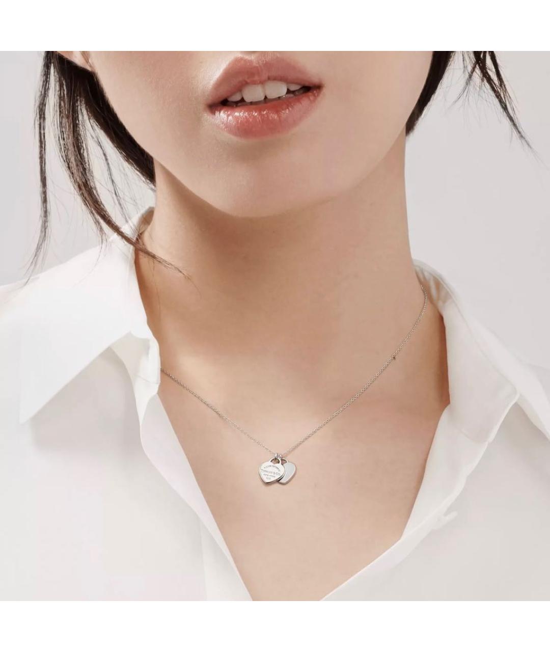 TIFFANY&CO Серебряное серебряное колье, фото 2