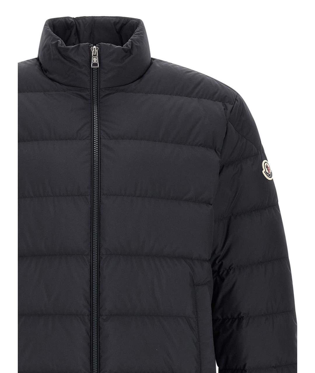 MONCLER Синий полиэстеровый пуховик, фото 3