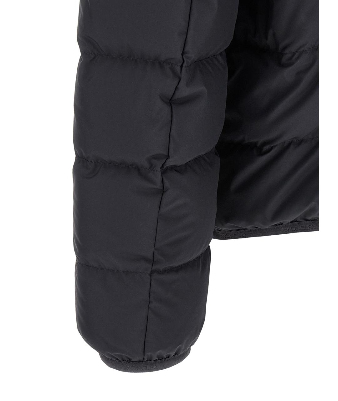 MONCLER Синий полиэстеровый пуховик, фото 4