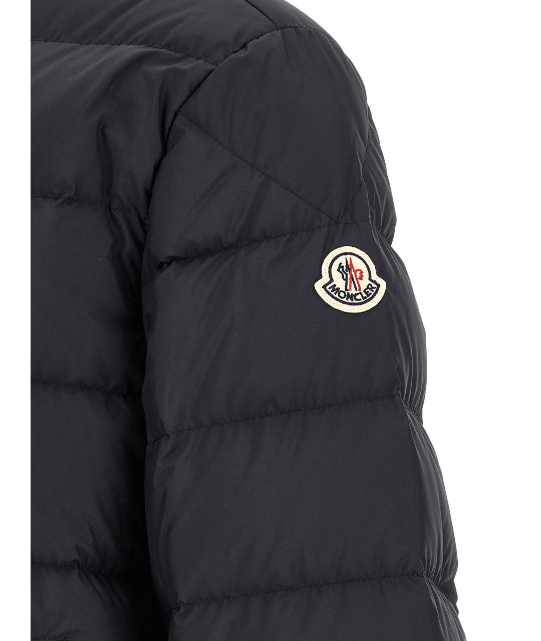 MONCLER Синий полиэстеровый пуховик, фото 5