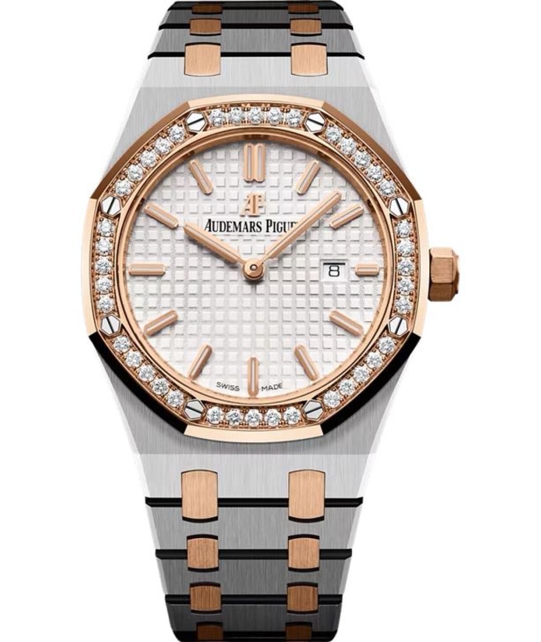 Audemars Piguet Белые часы из розового золота, фото 3