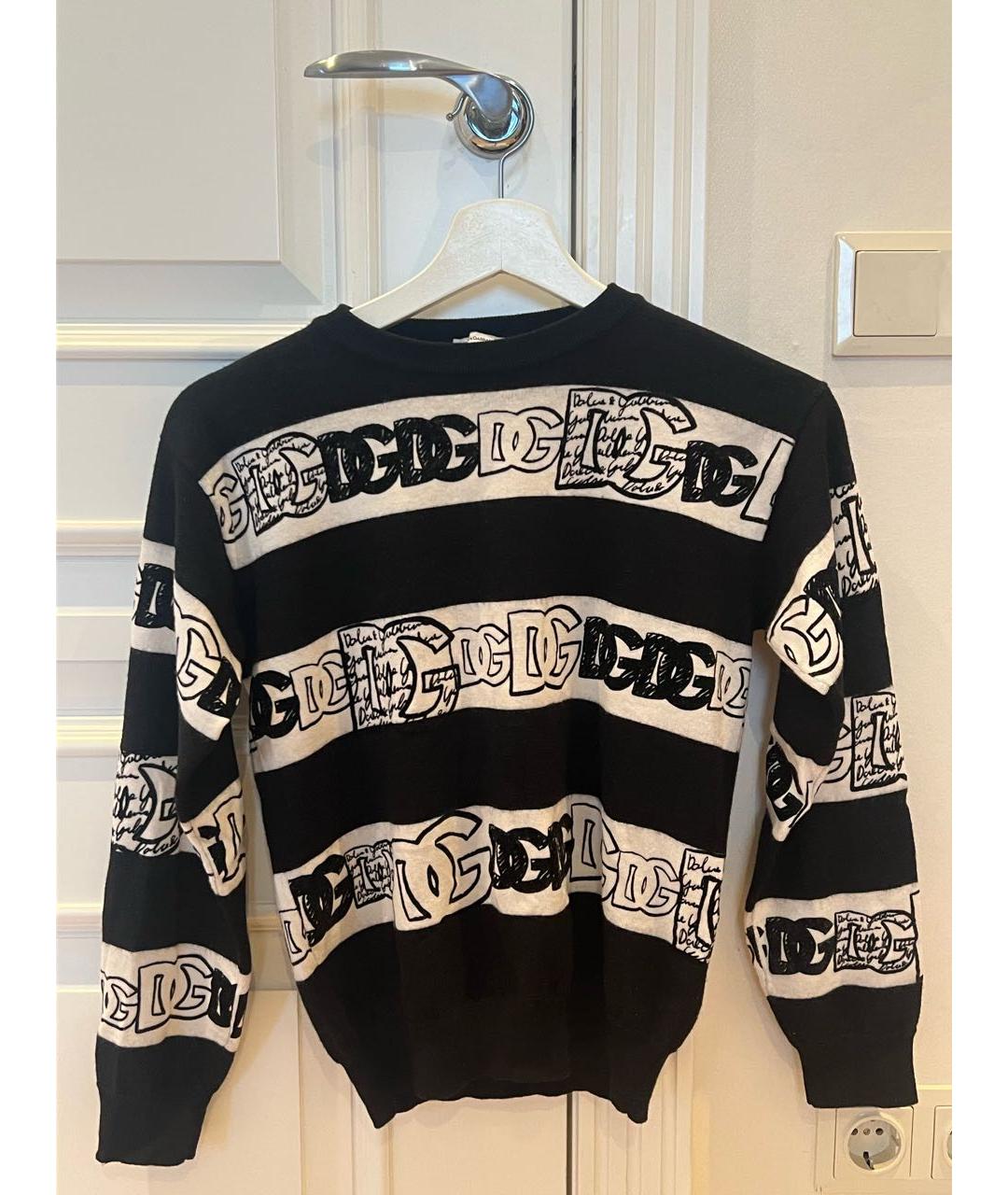 DOLCE&GABBANA Черный шерстяной детская футболка / топ, фото 2