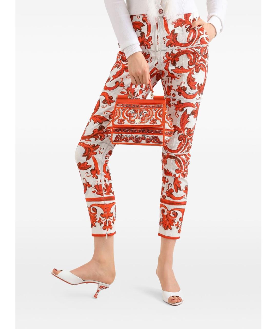 DOLCE&GABBANA Мульти хлопковая сумка тоут, фото 3