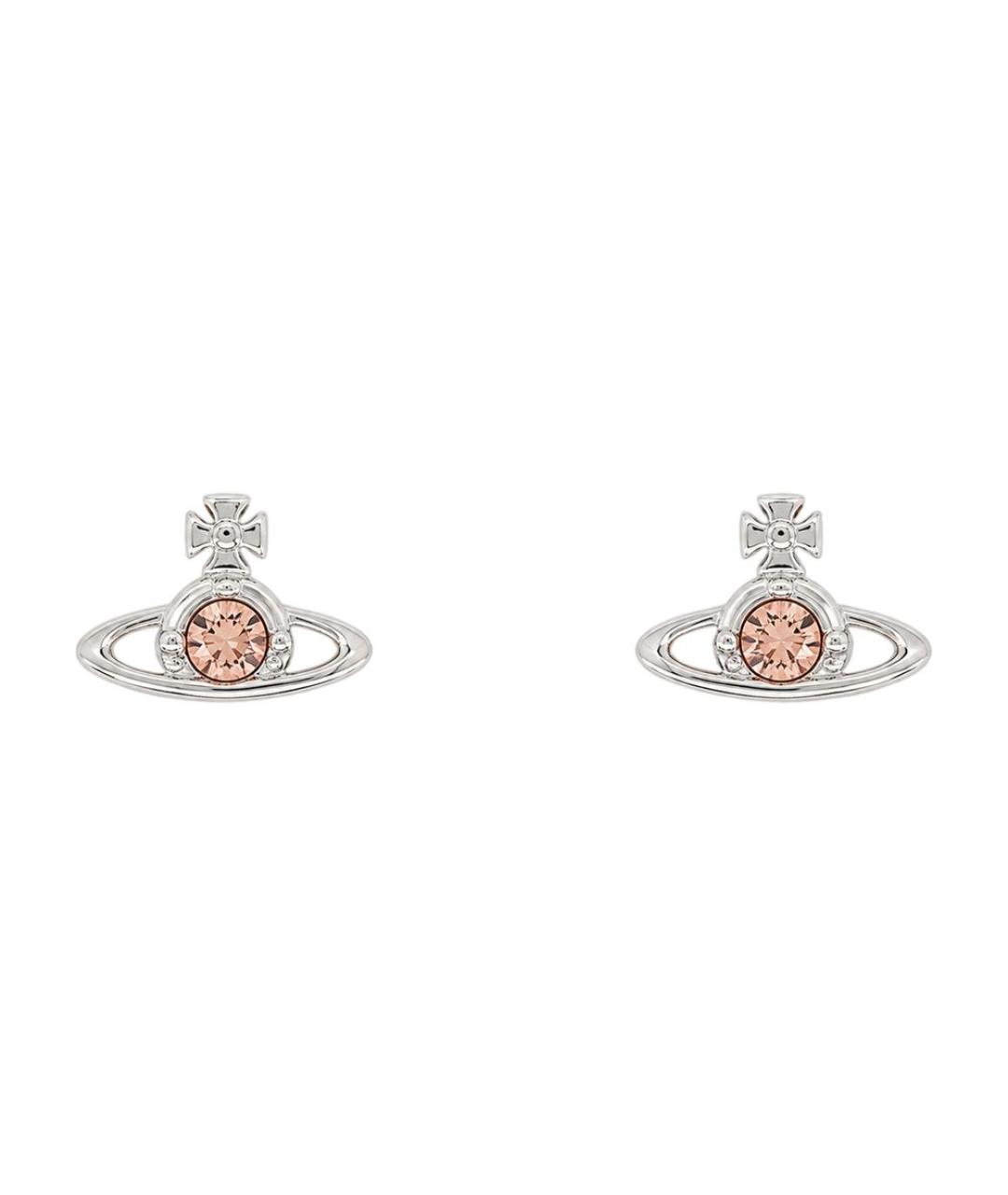 VIVIENNE WESTWOOD Серебряные металлические серьги, фото 1
