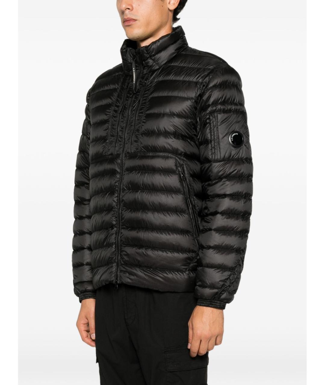 CP COMPANY Черная полиамидовая куртка, фото 4