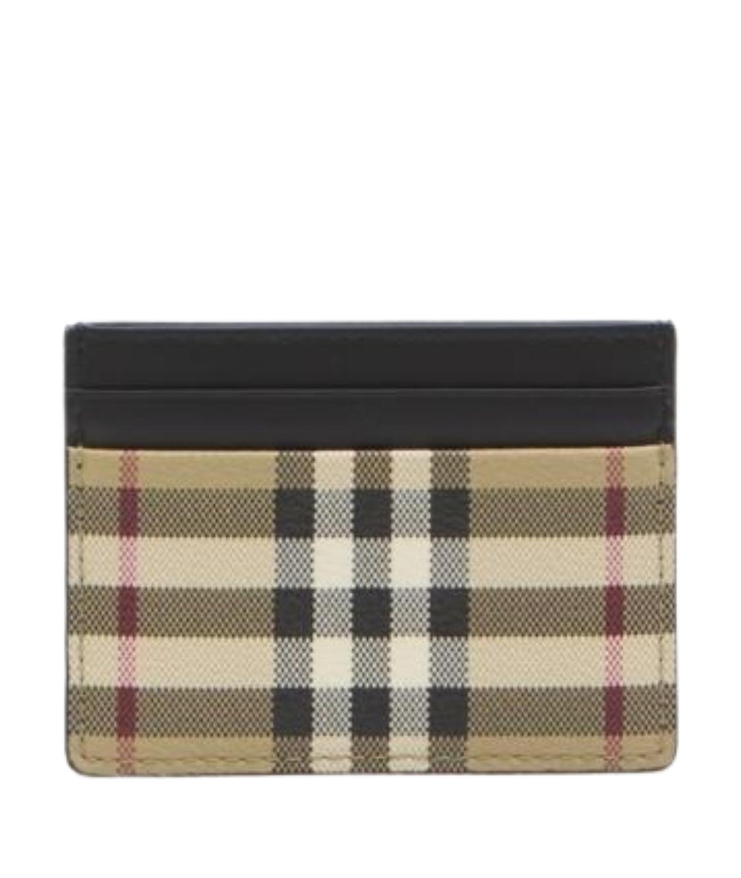 BURBERRY Бежевый кардхолдер, фото 1