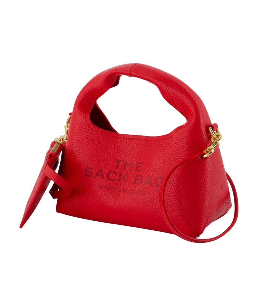 MARC JACOBS Красная кожаная сумка через плечо, фото 2