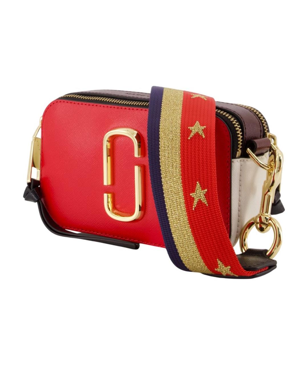 MARC JACOBS Красная кожаная сумка через плечо, фото 2