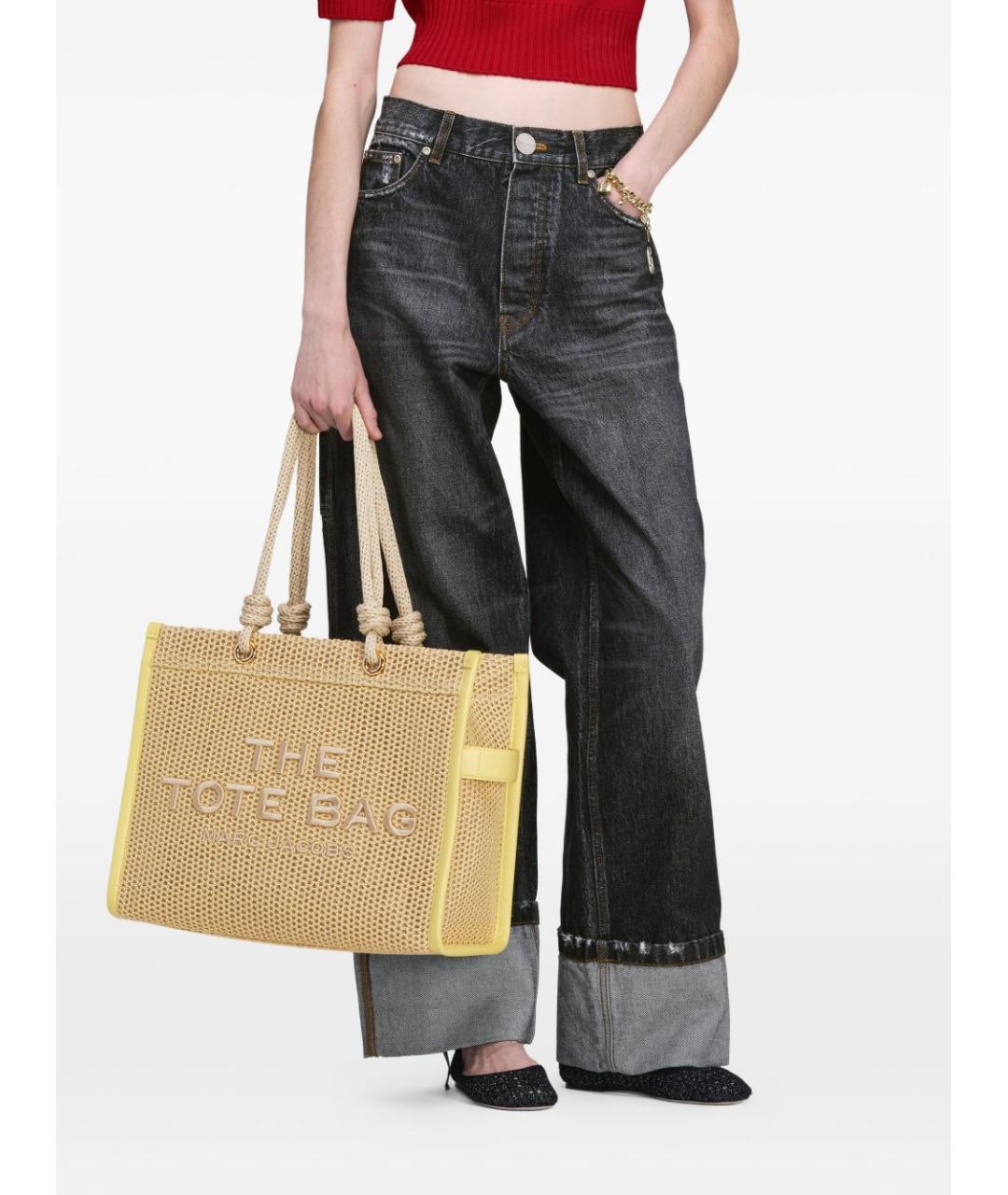 MARC JACOBS Бежевая сумка тоут, фото 5