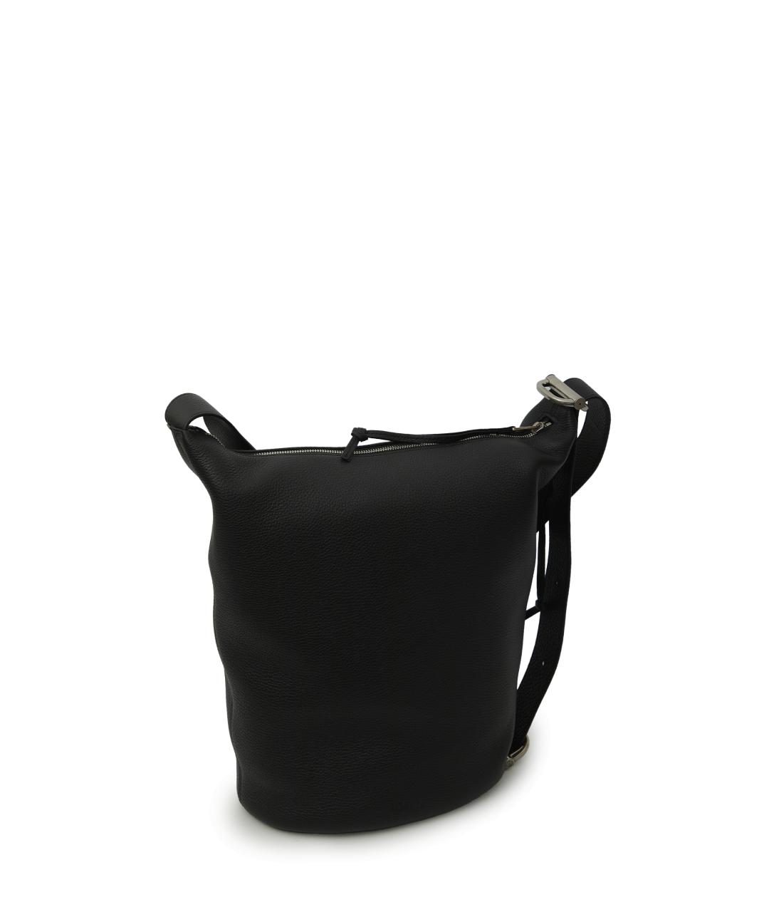 LOEWE Черная кожаная сумка на плечо, фото 4