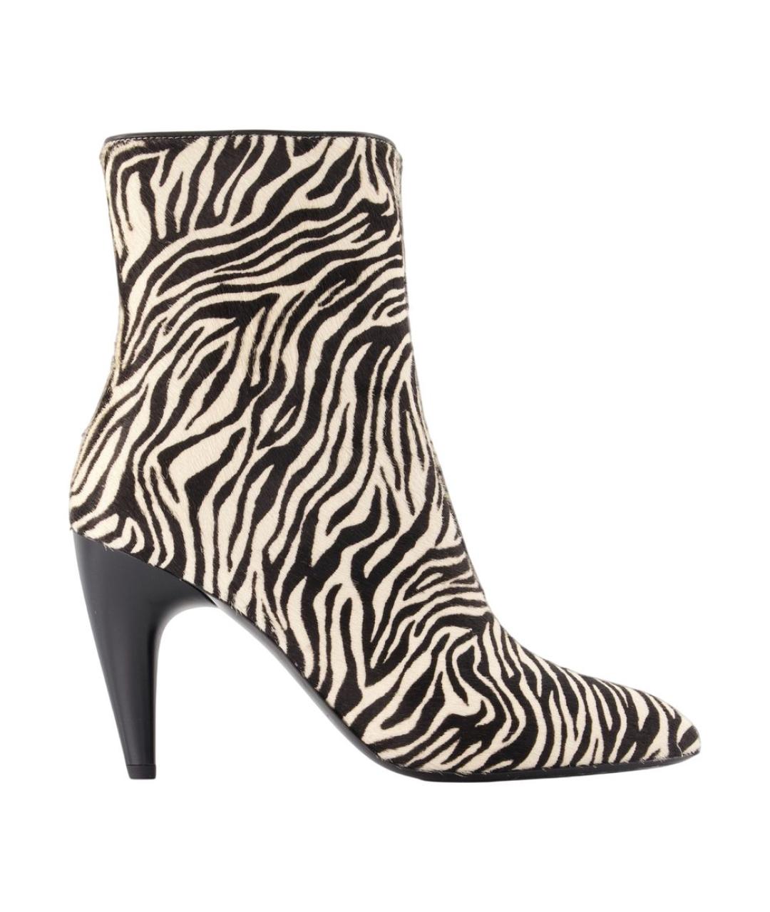 ISABEL MARANT Черные кожаные ботильоны, фото 3