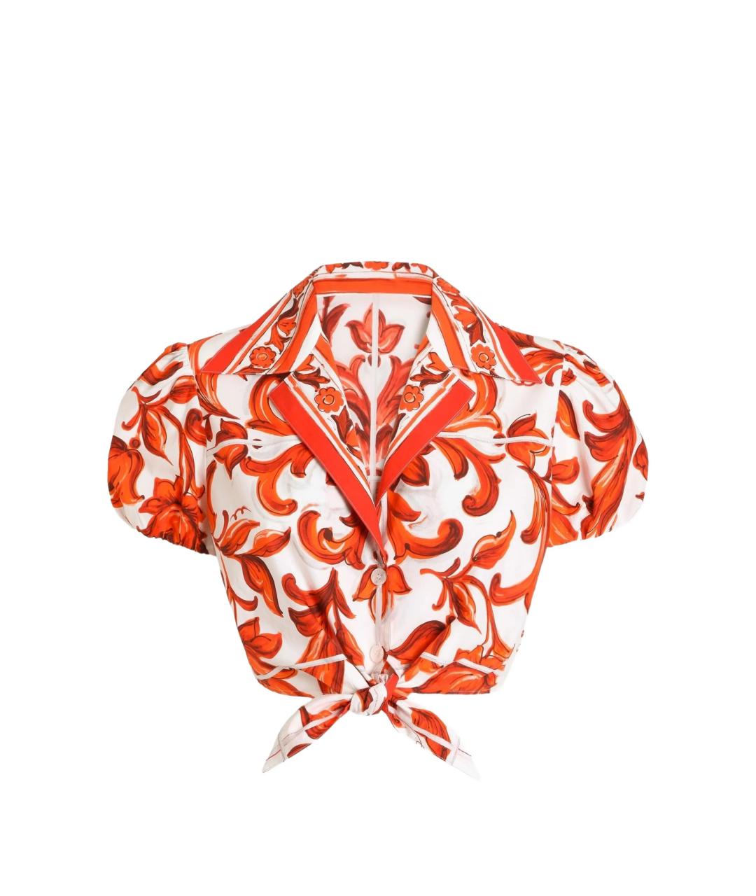 DOLCE&GABBANA Оранжевая рубашка, фото 1