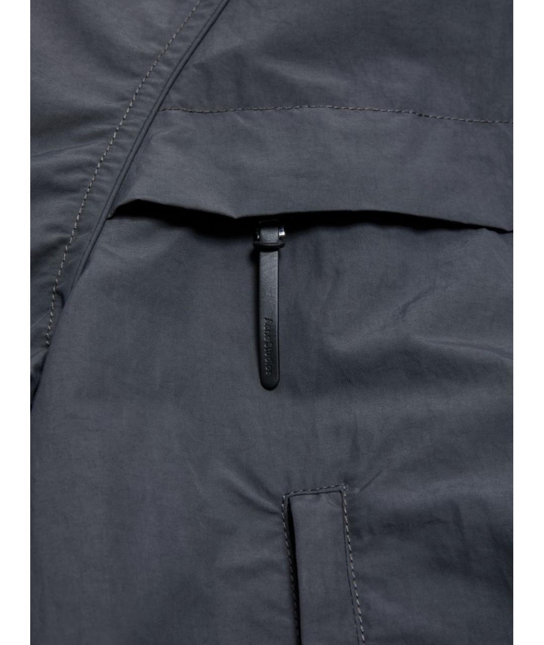 ACNE STUDIOS Серая полиэстеровая куртка, фото 3