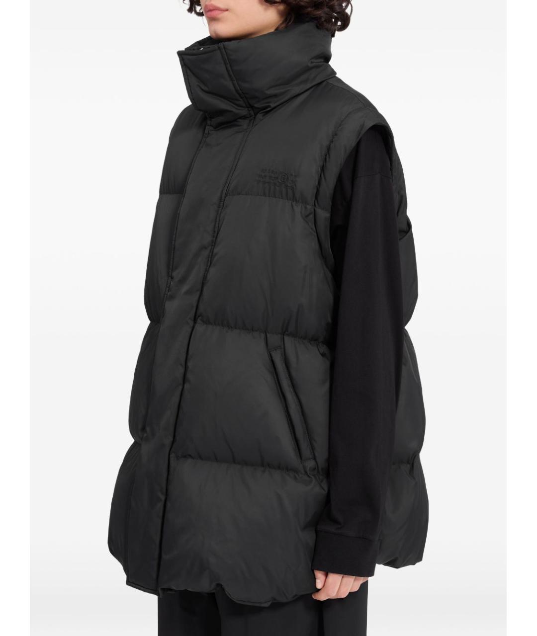 MM6 MAISON MARGIELA Черная куртка, фото 3