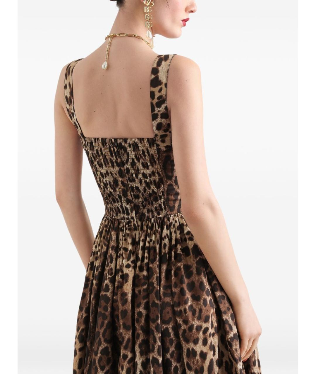 DOLCE&GABBANA Хлопковое повседневное платье, фото 3