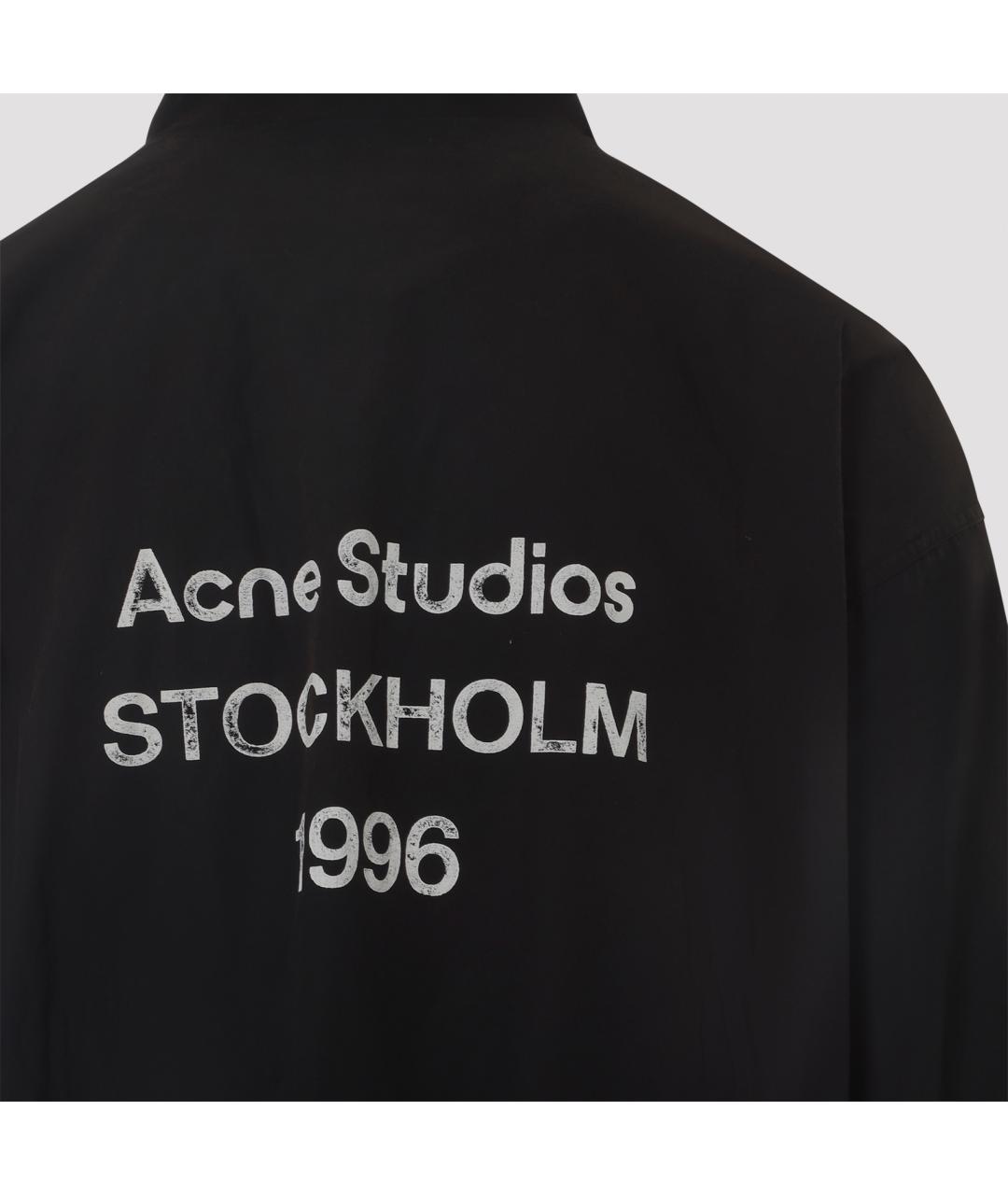 ACNE STUDIOS Черная хлопковая куртка, фото 4