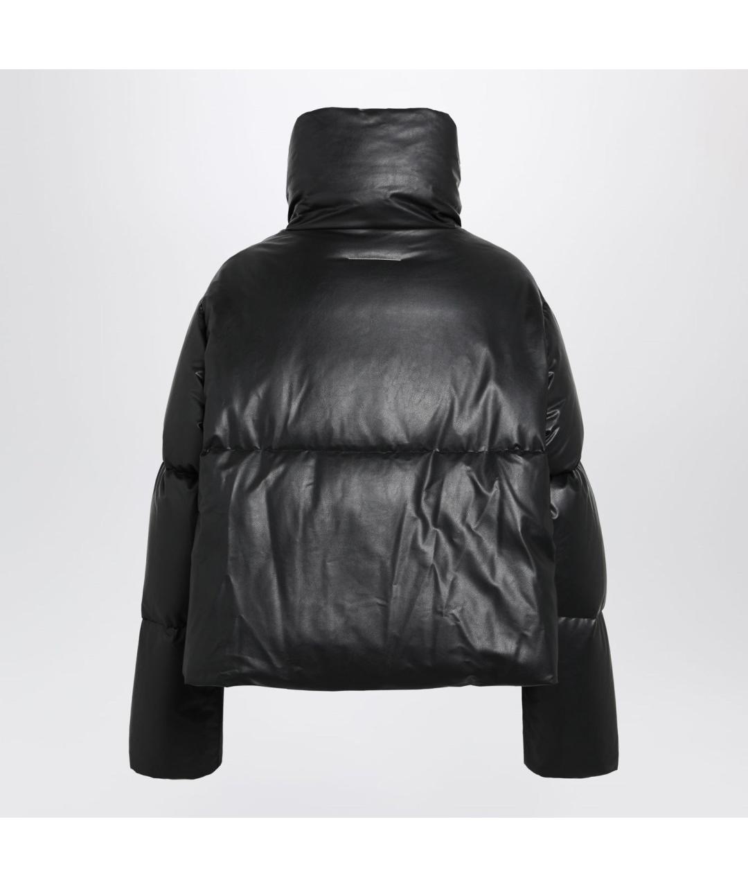 MM6 MAISON MARGIELA Черная вискозная куртка, фото 2