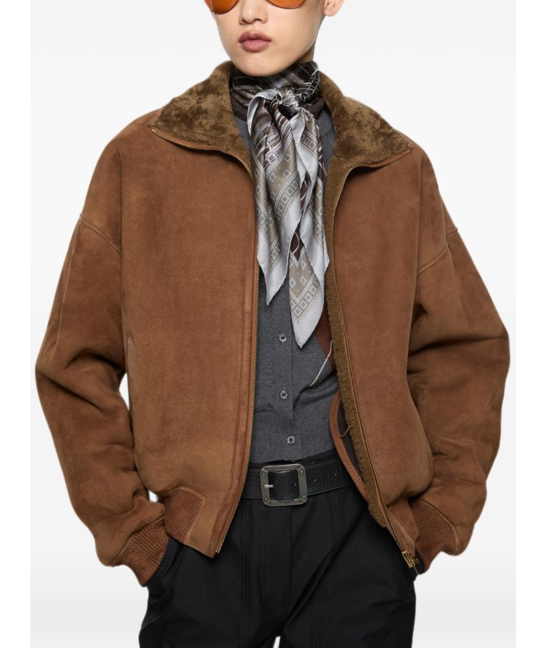 ACNE STUDIOS Мульти шелковый шарф, фото 2