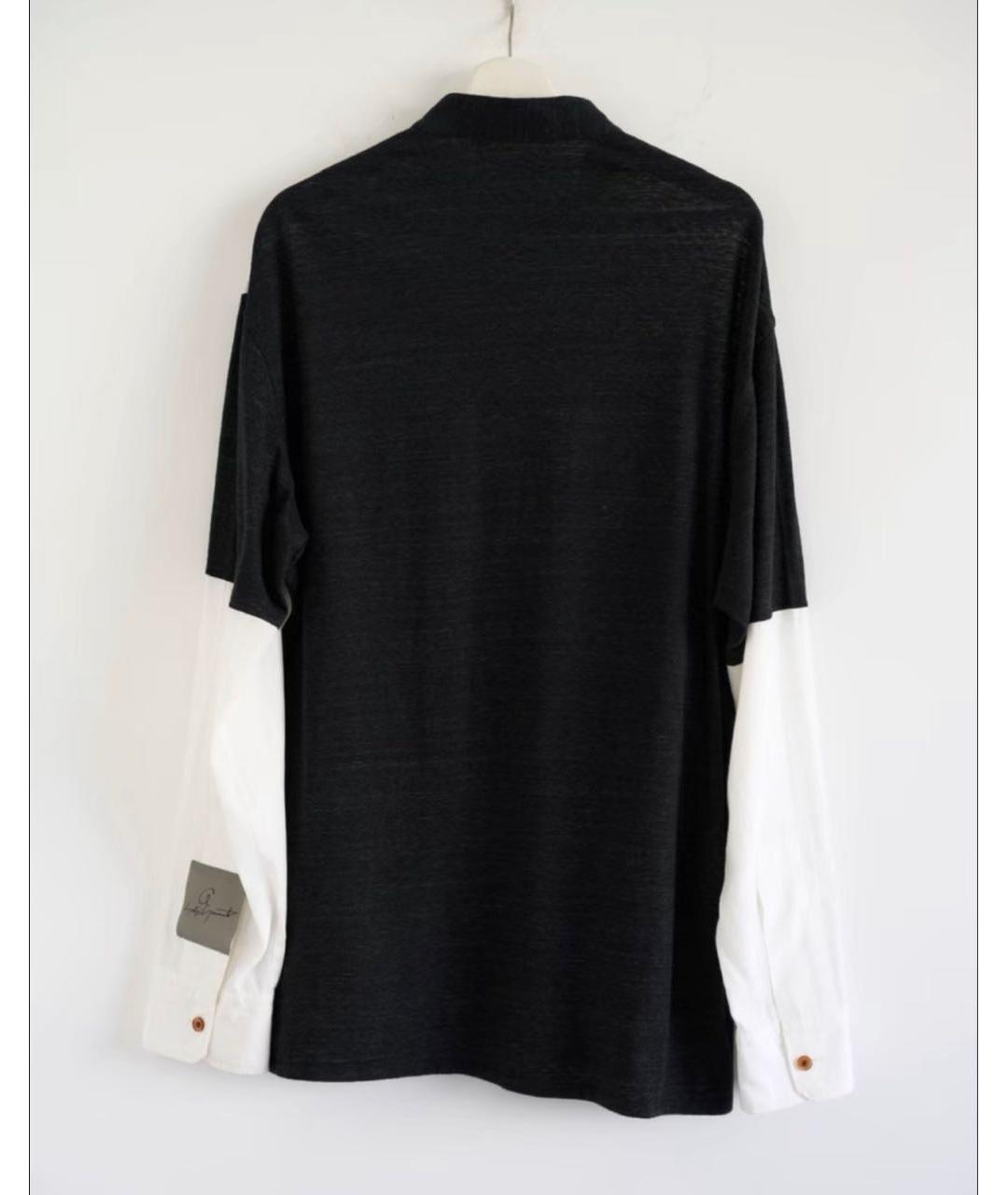 YOHJI YAMAMOTO Белая хлопковая классическая рубашка, фото 2
