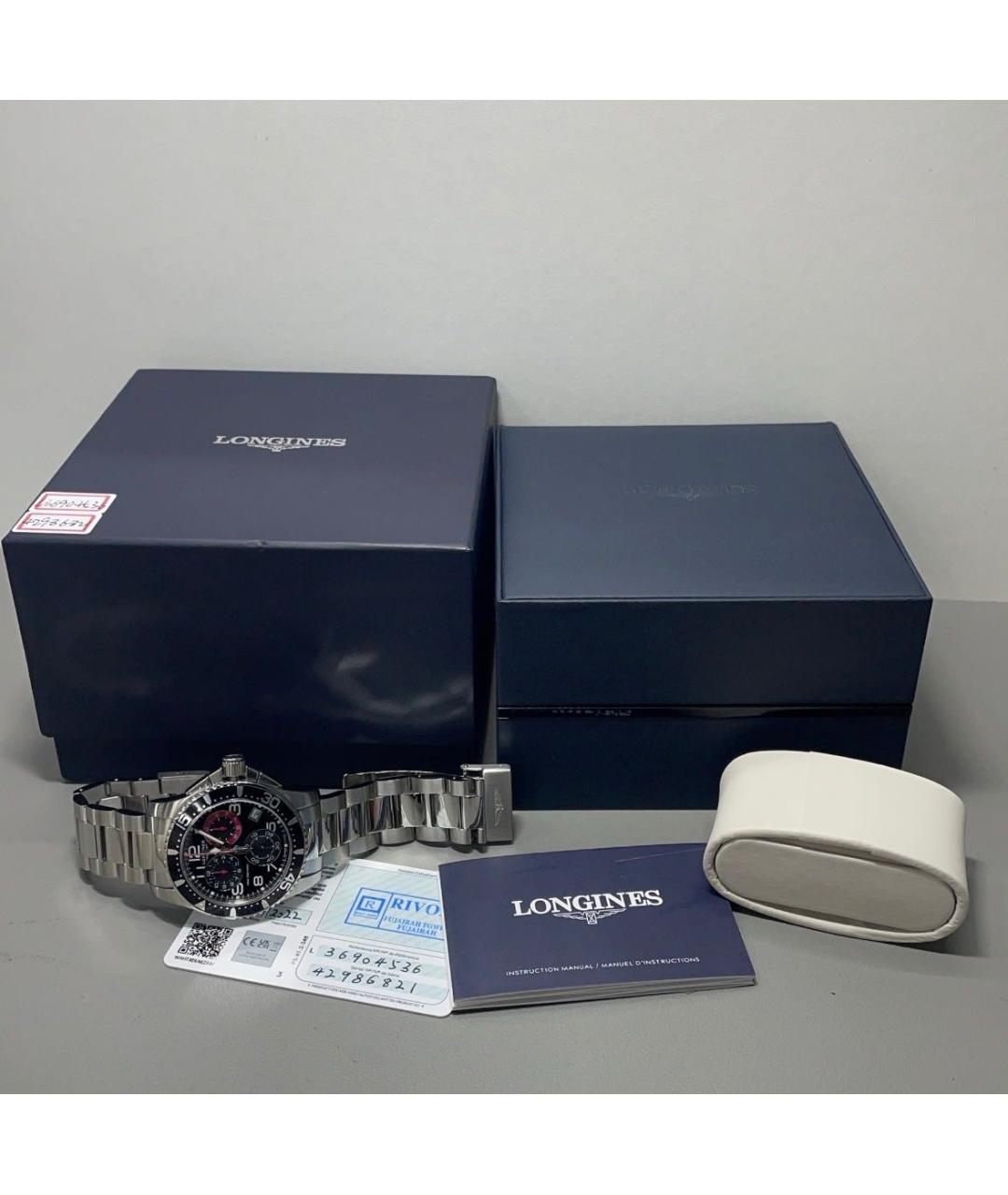 LONGINES Серебряные часы, фото 8
