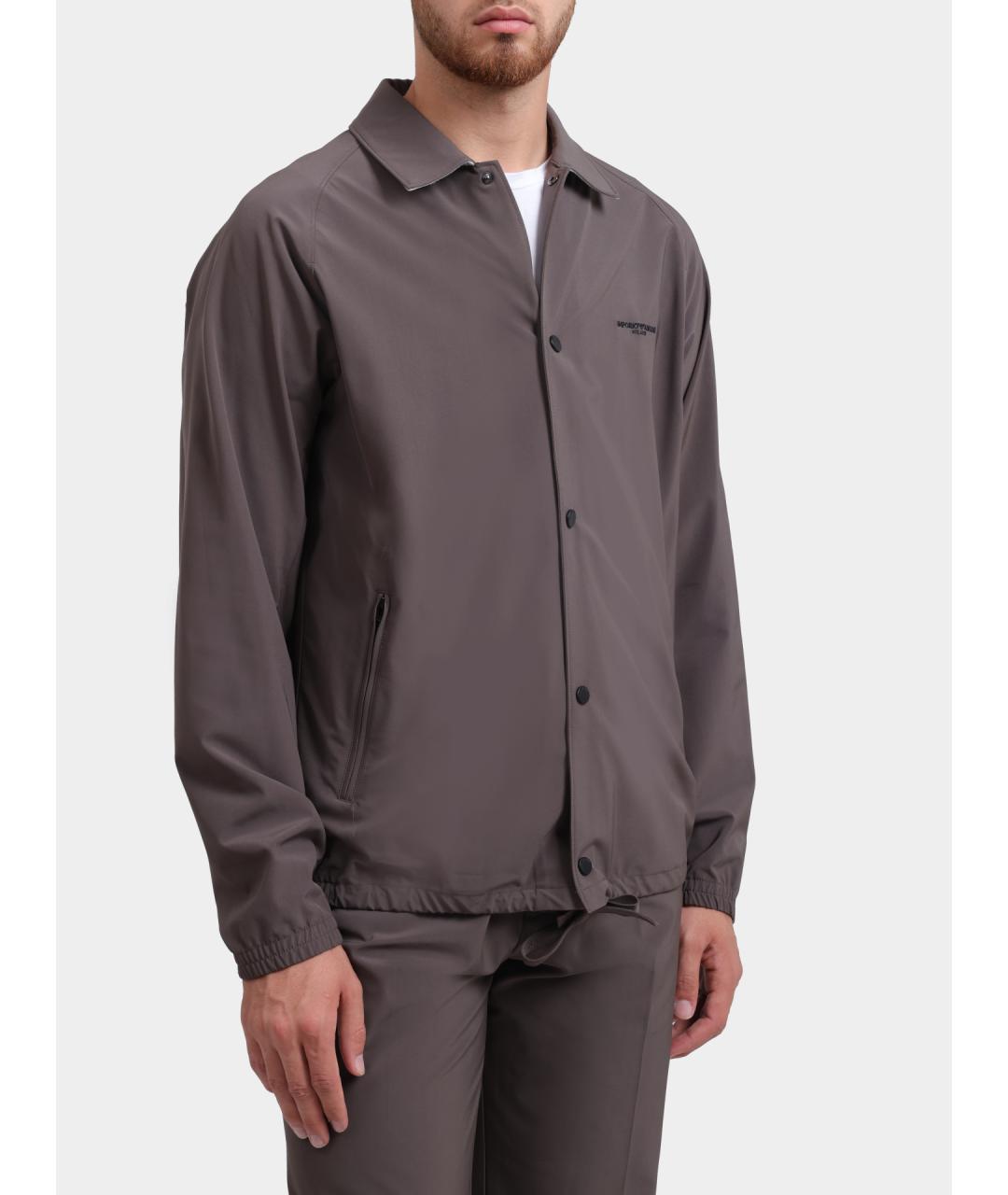 EMPORIO ARMANI Коричневая куртка, фото 3