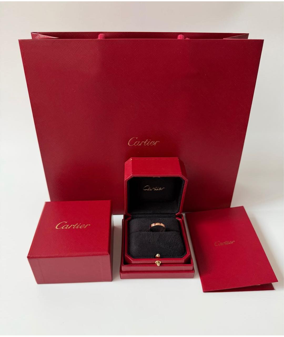 CARTIER Золотое кольцо из розового золота, фото 2