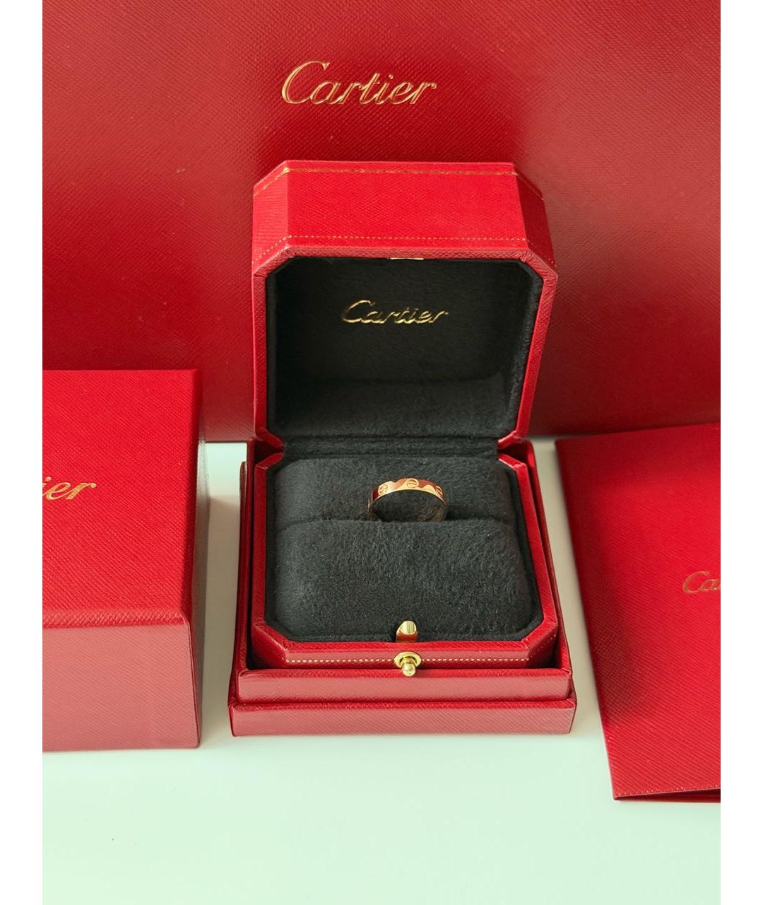 CARTIER Золотое кольцо из розового золота, фото 3